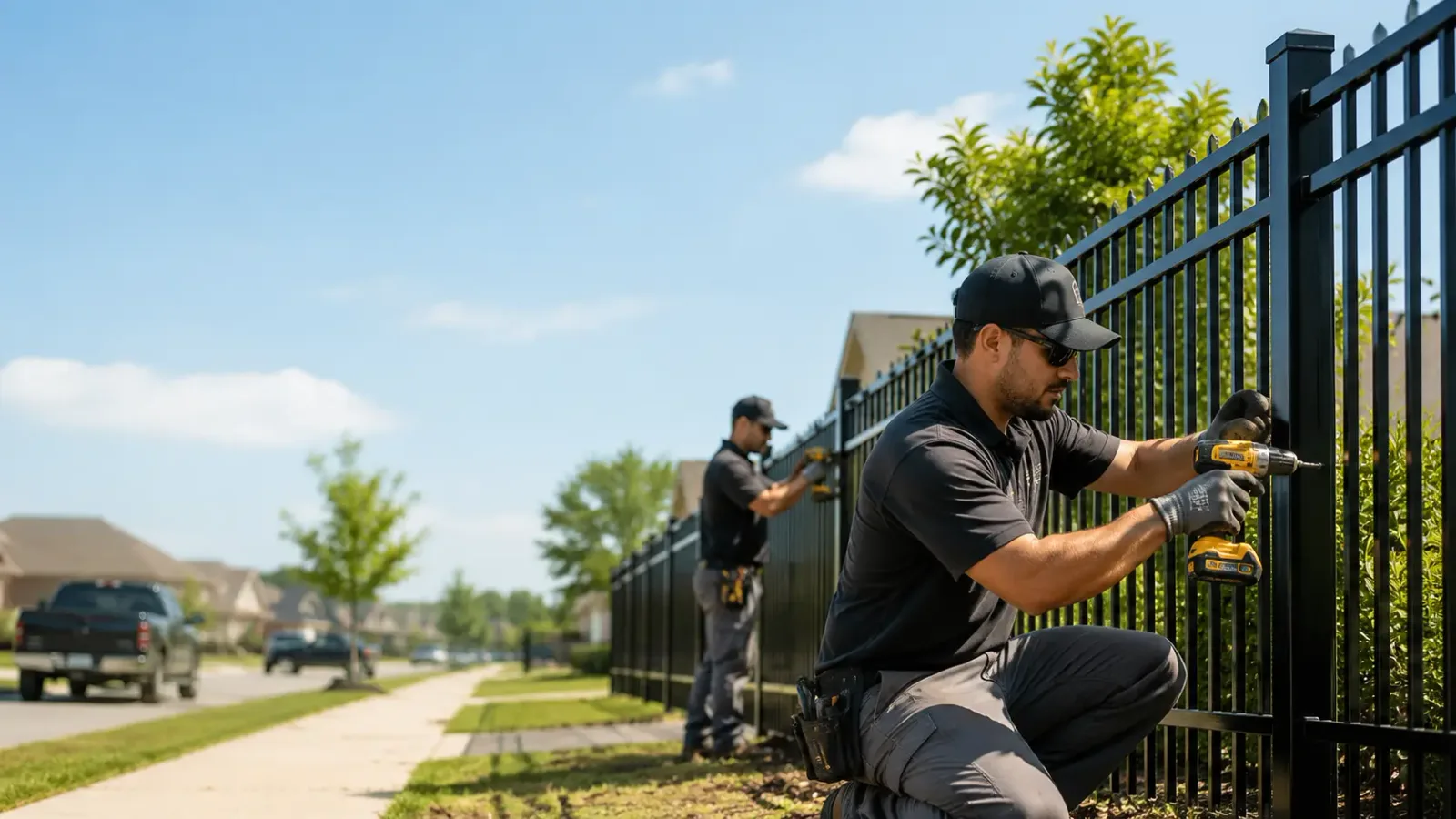 Metal Fence Installation in Claremont, MN
